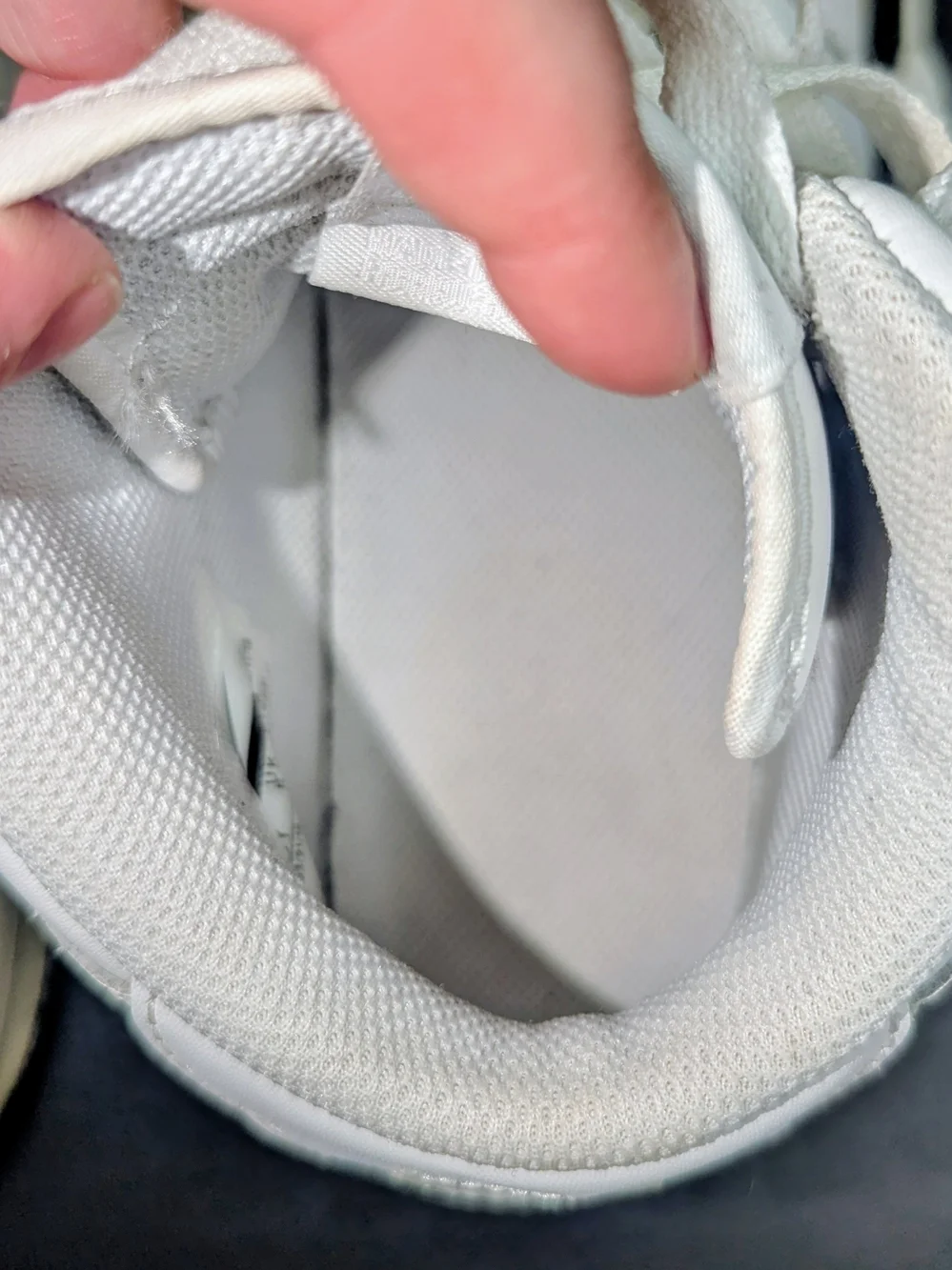 Nike White High-Top Sneakers with Cream Outsole - Picture 8 of 10